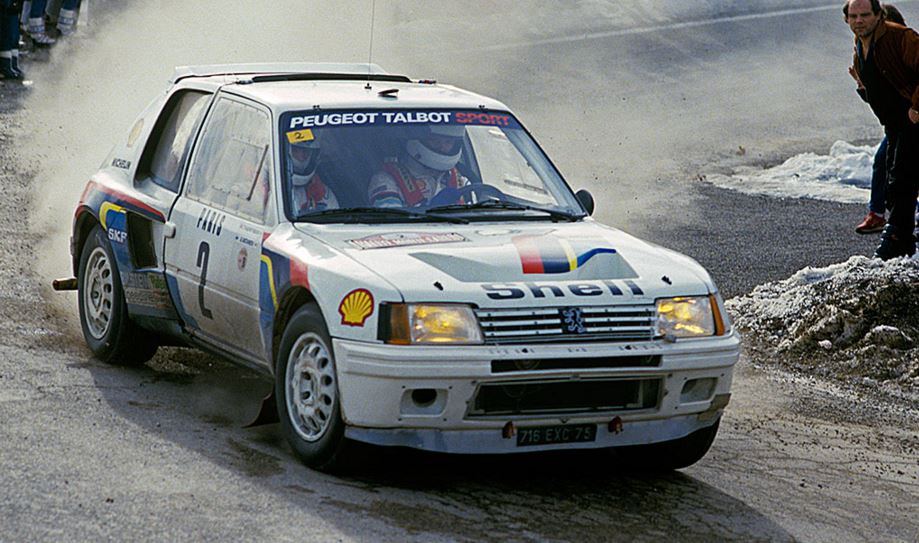 A subasta el mítico Peugeot 205 Turbo 16 Evolution 1 Group B de 1984 que pilotó Ari Vatanen