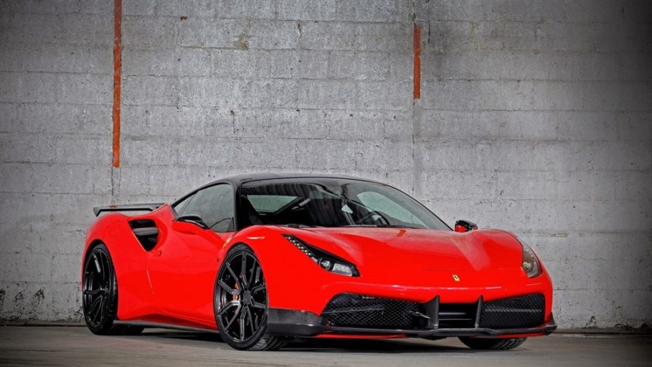 ¡Hasta 887 CV! VOS quiere un Ferrari 488 GTB discreto por fuera pero salvaje por dentro