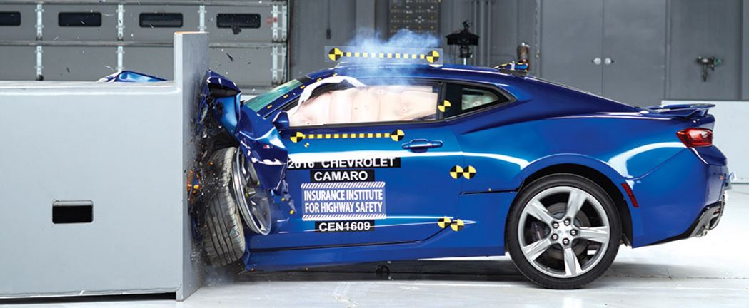 camaro crash test