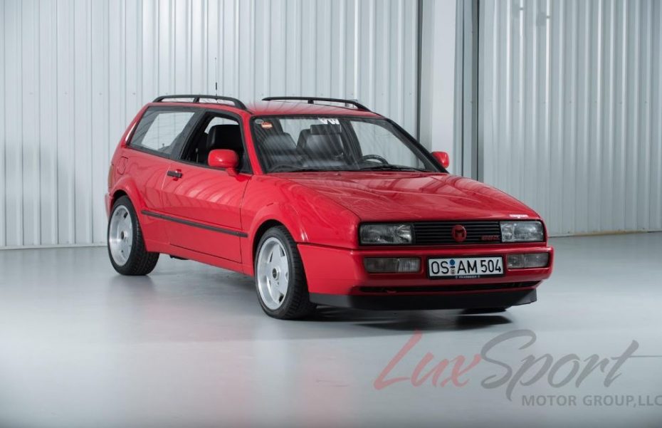 ¿Estás seguro de que conoces a esta extraña versión del Volkswagen Corrado?: Ojo al Volkswagen Corrado Magnum Kombi…