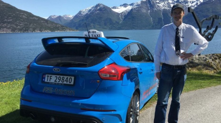 Este taxi sí que mola: Es un Ford Focus RS y está en Noruega