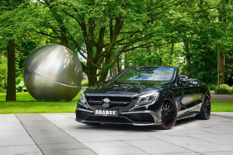 Ojo a este salvaje Mercedes-AMG S 63 Cabrio: 850 CV para el último caballero oscuro de BRABUS