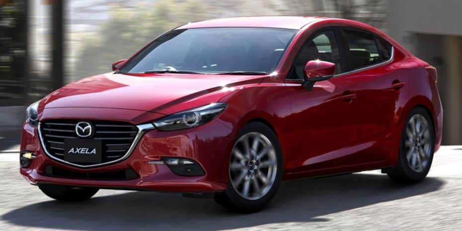 Aquí está el ligero lavado de cara del Mazda3: De momento para Japón