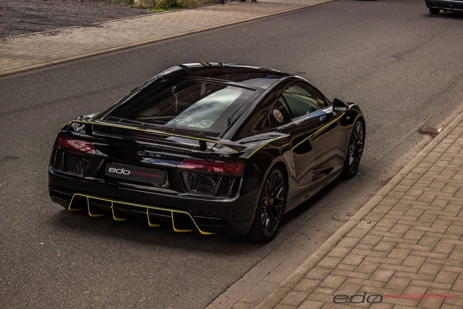 ¡Todo al negro! Edo Competition quiere un Audi R8 V10 Plus al más puro estilo Lamborghini Centenario