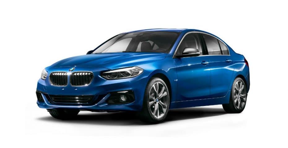 ¡Aquí lo tienes!: Así es el BMW Serie 1 Sedán, el rival del A3 Sedán y del CLA