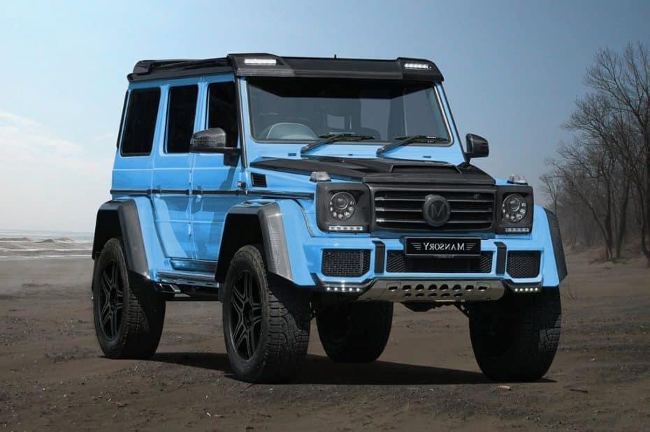 Mansory-Mercedes G500 4×4²: ¡Una bestia al cuadrado!