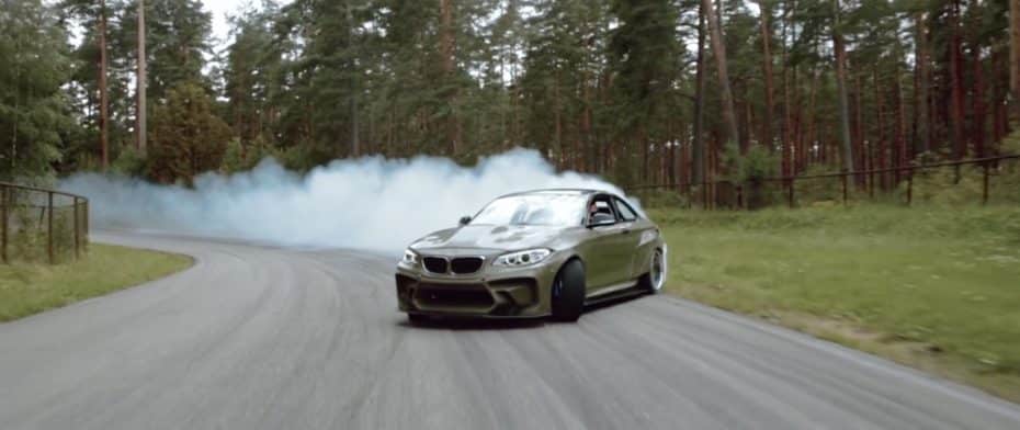 HGK BMW F22 Eurofighter: Un BMW M2 de 830 CV inspirado en los cazas ¡Para hacer drifting!