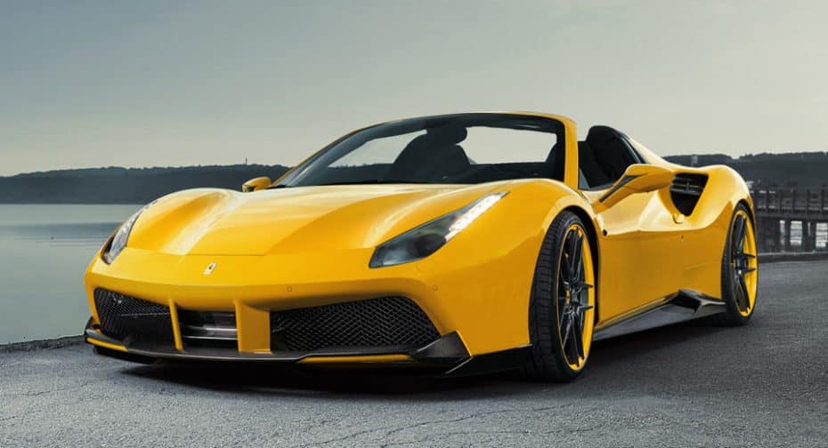 Novitec transforma el Ferrari 488 Spider en una bestia de 782 CV y mucha fibra de carbono a cielo abierto