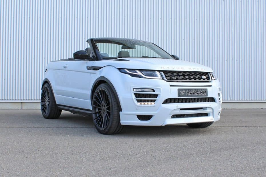 Hamann también se atreve con el cabrio de Range Rover: Deportividad en formato SUV a cielo abierto