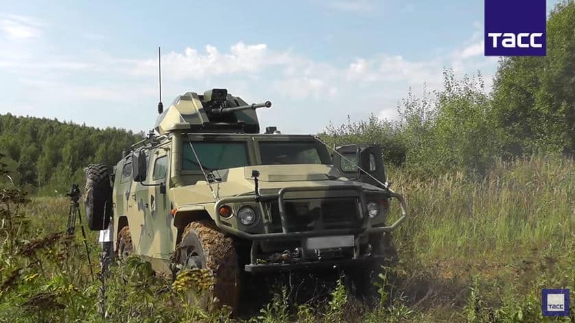 Rusia nos sorprende con un vehículo militar táctico ligero totalmente autónomo