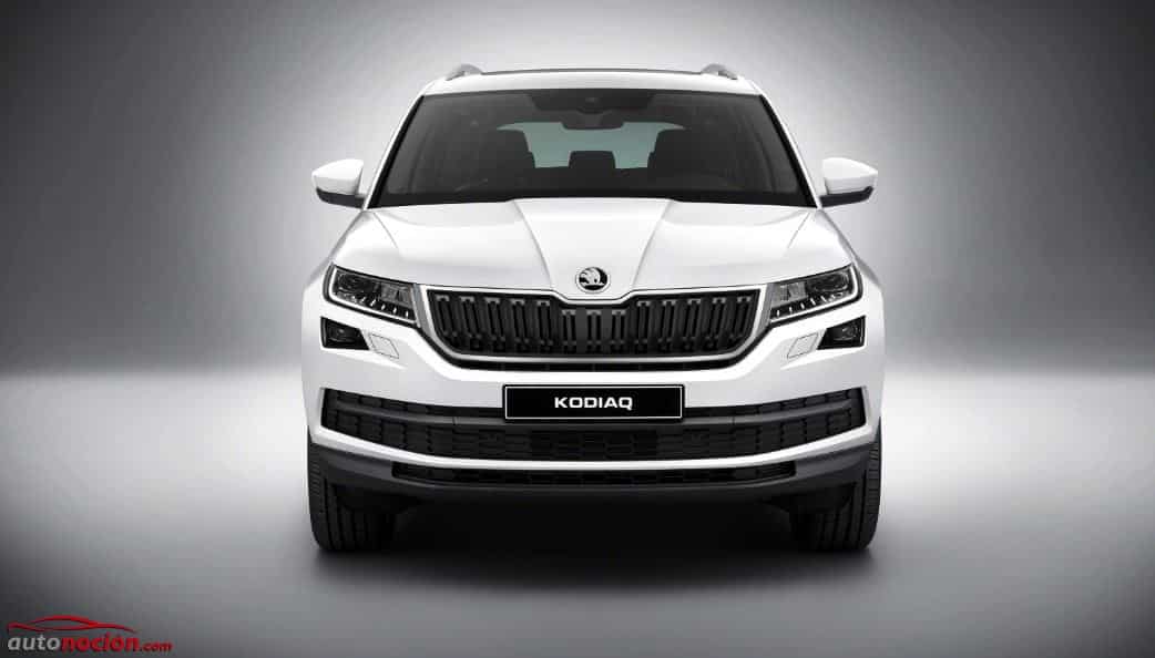 frontal skoda kodiaq blanco