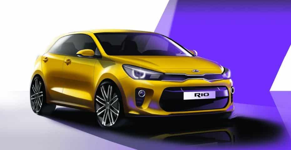 Así es el nuevo Kia Rio: La cuarta generación vendrá cargada de novedades