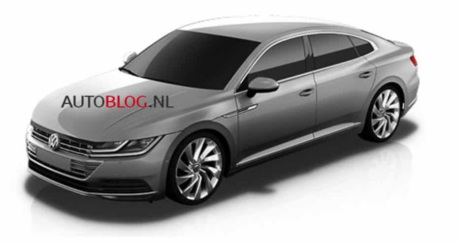 ¿Son estas las primeras imágenes del nuevo Volkswagen CC?: ¿Pensando en un 5 puertas más práctico?
