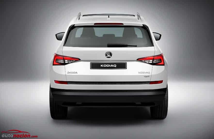 trasera skoda kodiaq blanco