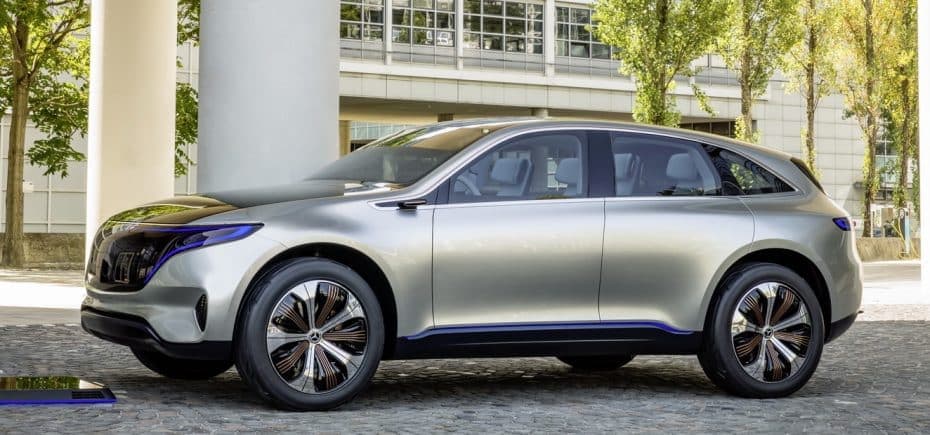 Mercedes Benz Desvela El Eq Un Suv Eléctrico De Corte