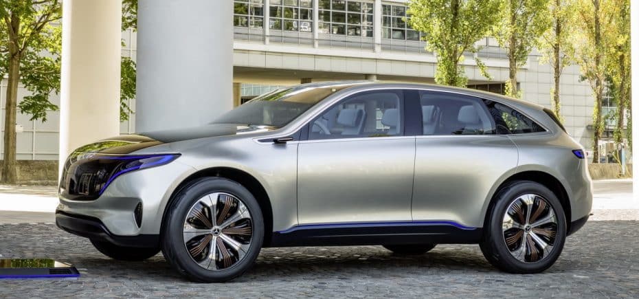 Mercedes-Benz desvela el EQ: Un SUV eléctrico de corte deportivo con una autonomía de 500 kilómetros