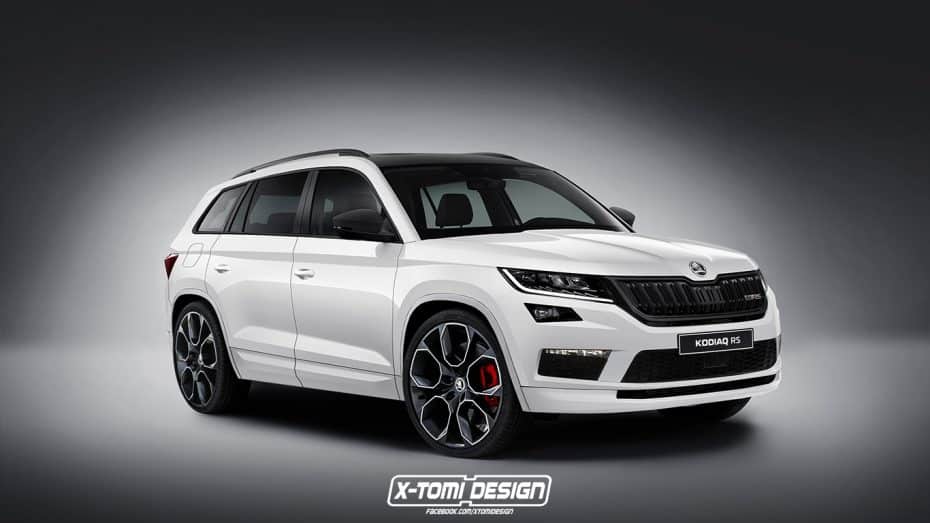 ¿Veremos algún día un Skoda Kodiaq RS tan picante como este? Ojalá…