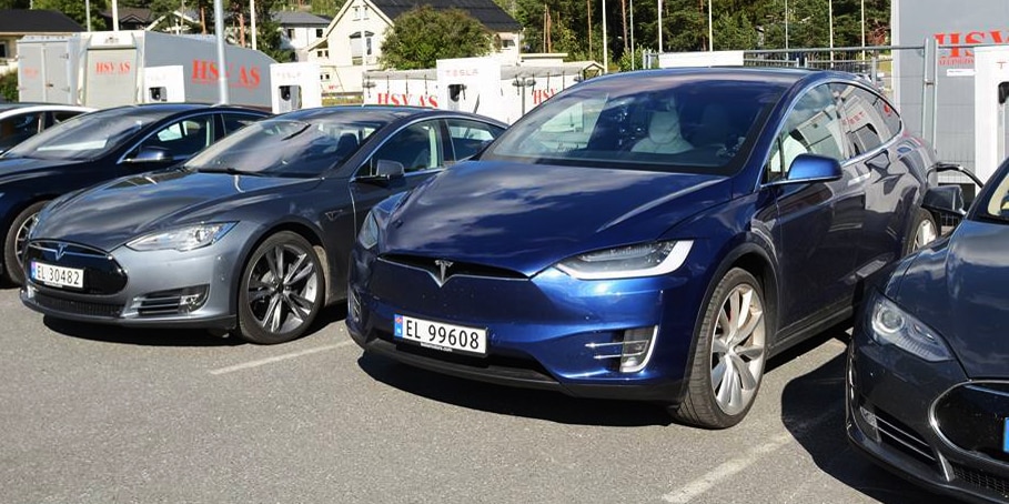 El Tesla Model X revoluciona noruega: Segundo modelo más vendido en septiembre sólo por detrás el Golf