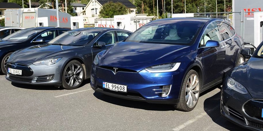 Exitazo brutal del Tesla Model X en Noruega: Cerró marzo en cuarta posición