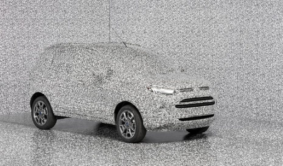 ¡Fuera cámaras, cotillas y espías!: Ford desarrolla un nuevo camuflaje 3D