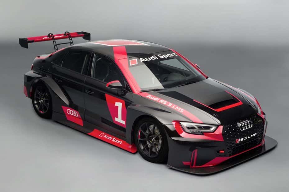 Audi RS3 LMS: ¡Ha llegado la monstruosa máquina alemana para arrasar en circuito!