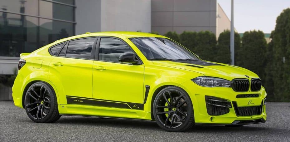 Sí, parece el primo de Pikachu ¡Pero este BMW X6M puede superar holgadamente los 300 km/h!