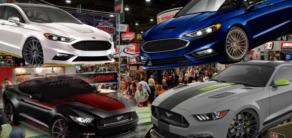 Un año más, Ford quiere arrasar en el SEMA Show: ¡Ojo a estos Mustang y Fusion tuneados!