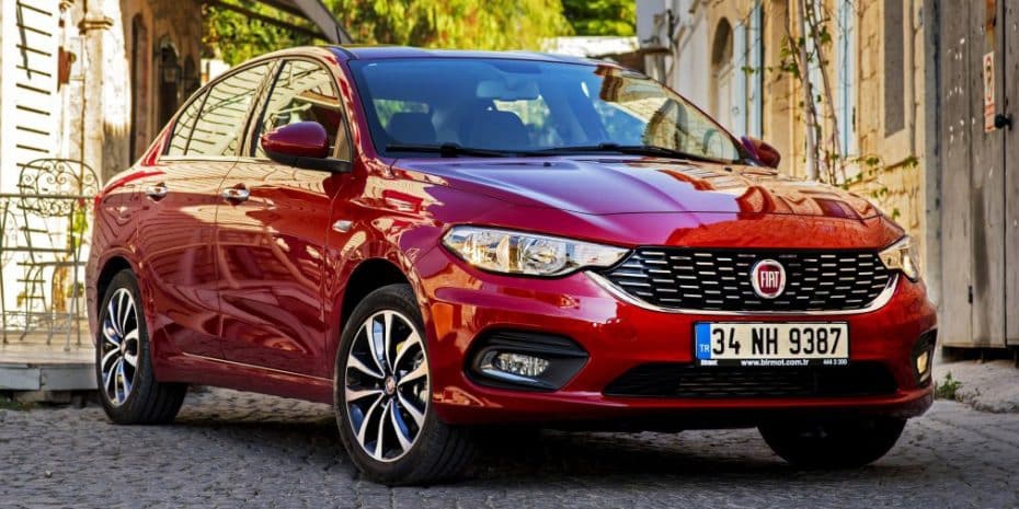 Ventas enero-septiembre 2016, Turquía: El Fiat Egea domina