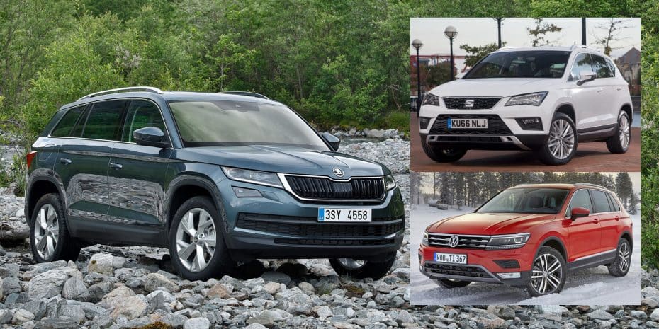 ¡Esto es la guerra! SEAT Ateca vs Skoda Kodiaq vs Volkswagen Tiguan