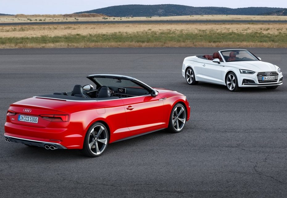 Llegan los Audi A5 y S5 Cabrio: Lo mejor de dos mundos también a cielo abierto