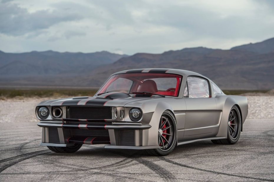 Con sus 1.000 CV y su kit ensanchado, este Ford Mustang de 1965 se tiene ganado el apodo ‘Vicious’