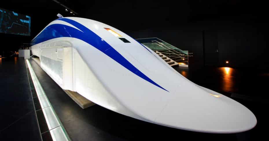 Este es el Maglev, un tren de levitación magnética real cuyo próximo objetivo es superar al Hyperloop