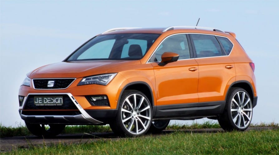 Veremos un SEAT Ateca Cupra, pero mientras tanto JE Design le pone el toque picante al SUV español