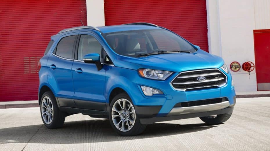 Este es el renovado Ford EcoSport: Algo más de estilo para el crossover