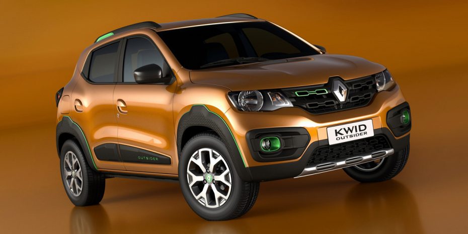 El Renault Kwid va tomando forma para Brasil: Aquí el Outsider Concept