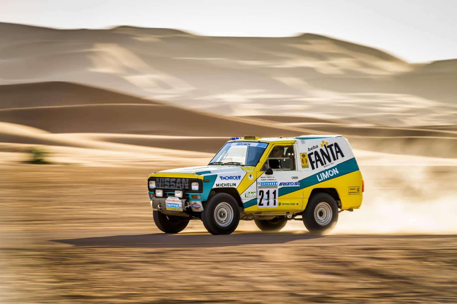 30 years on: Nissan’s iconic 1987 Paris-Dakar rally car rides again