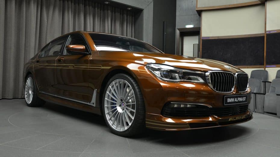 Este Alpina B7 es toda una muestra de que el color marrón no sólo es para coches aburridos