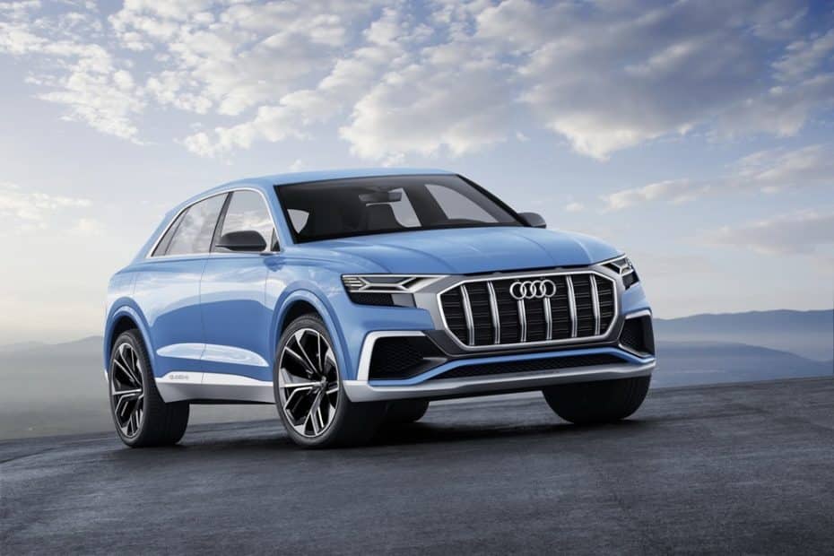 Ojo a la apuesta de Audi para el mundo de los grandes SUV coupés: El imponente Audi Q8 Concept