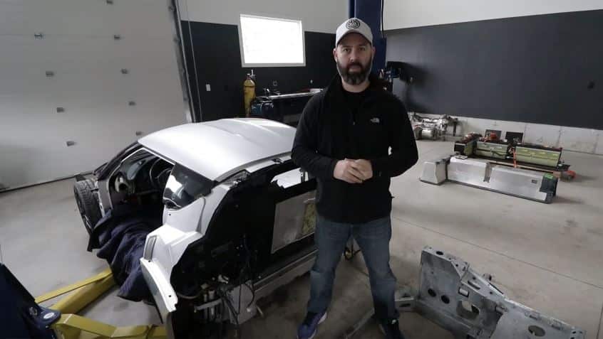 Parece prometedor: Este Lotus Evora eléctrico se está construyendo con piezas de un Tesla y un Volt