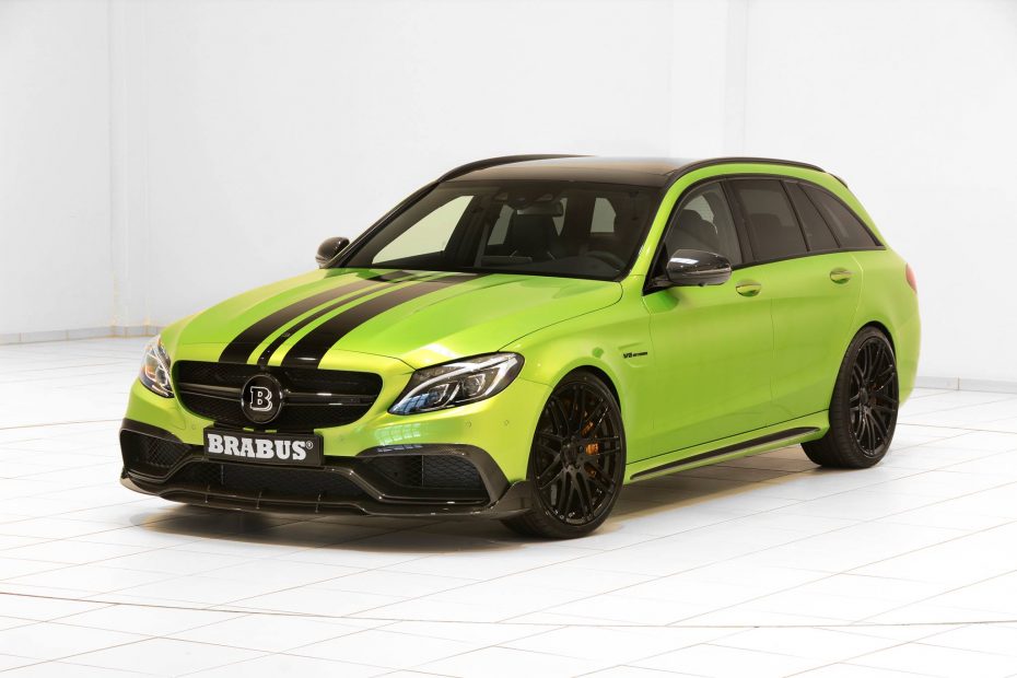 Si Hulk buscara un familiar sería este Mercedes-AMG C63 S Estate de BRABUS con 650 CV