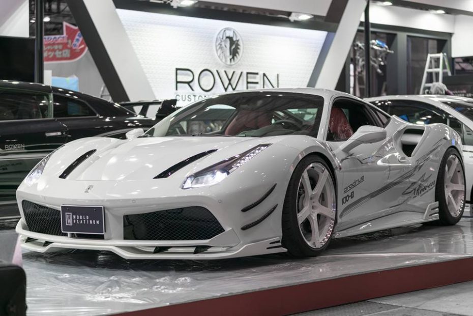 Rowen ha hecho de este Ferrari 488 GTB una bestia que parece sacada de un videojuego