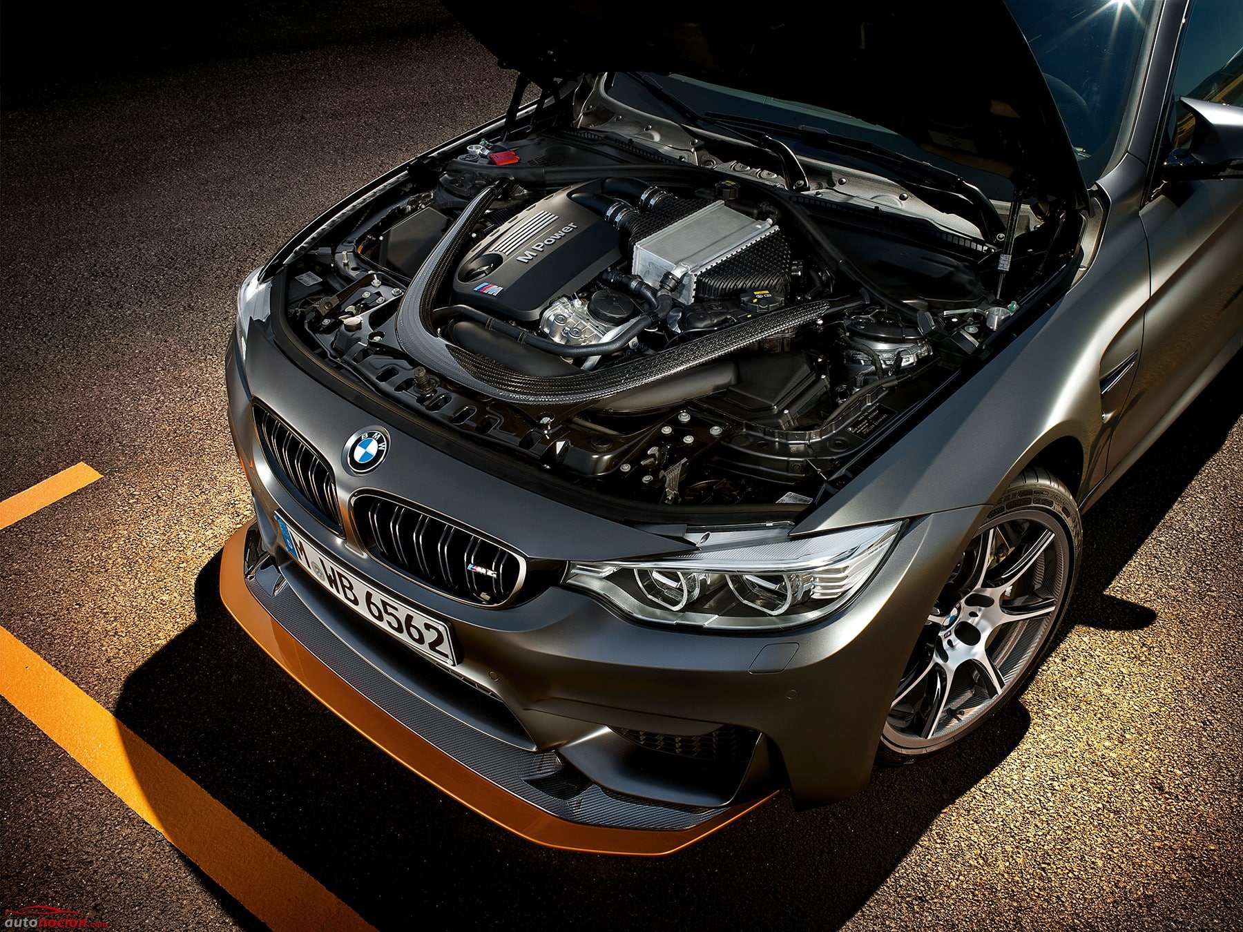 BMW M4 GTS Detalle de motor