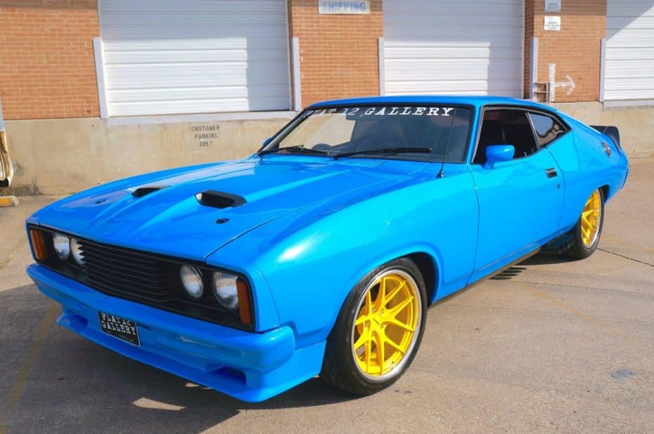 No es el Ford Falcon coupé de Mad Max, pero con sus 540 CV quizá no sea una mala compra…