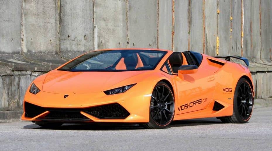 VOS Performance ha transformado este Lamborghini Huracán Spyder en un estrambótico superdeportivo