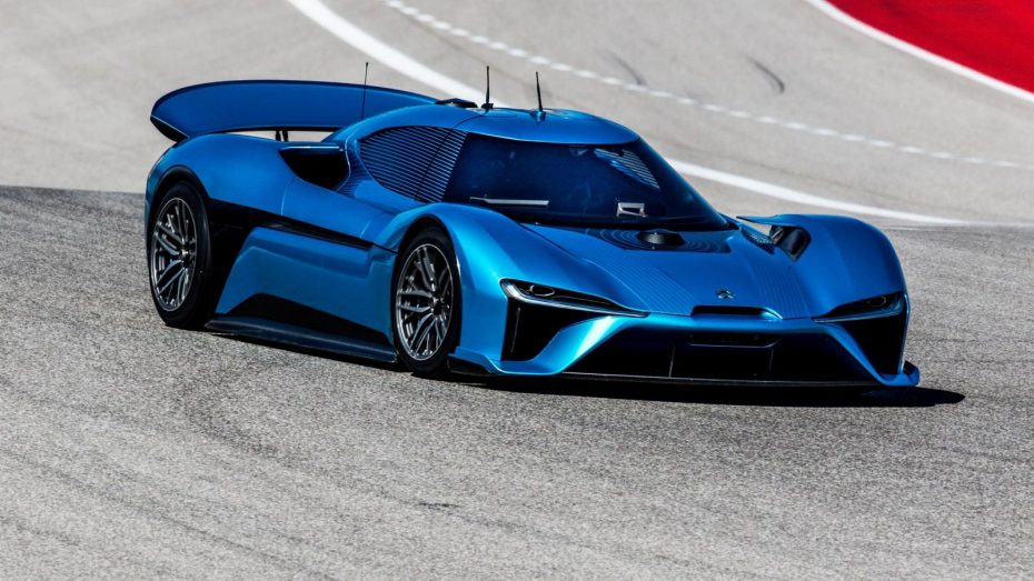 NIO EP9: Con 1.300 CV eléctricos y sin conductor, arrasó en Nürburgring y repite jugada en COTA