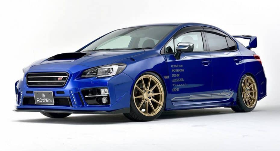 Rowen ha transformado el Subaru WRX STI en un espectacular coche de rally para la calle