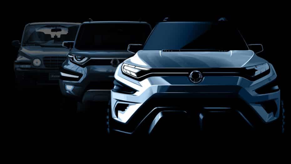 El concept XAVL de SsangYong verá la luz en el Salón de Ginebra: Un imponente SUV de 7 plazas