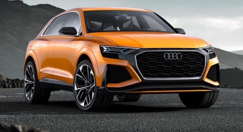 Audi Q8 Sport Concept: El Audi Q8 de producción cada vez más cerca ¡Y será imponente!