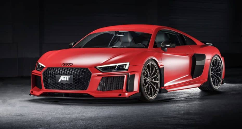 Así es el R8 V10 plus de ABT: 20 CV más, 50 kg menos y un aspecto «espacial»