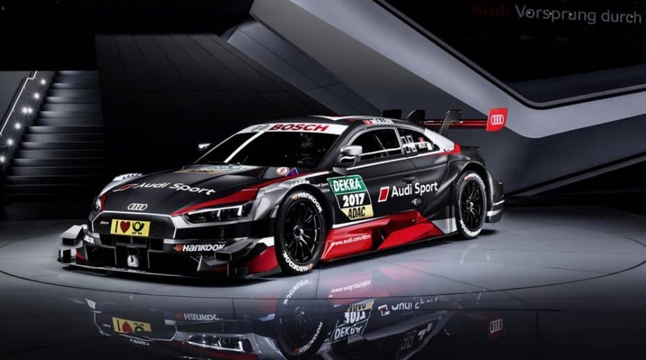 Ginebra nos sorprende con el Audi RS 5 DTM 2017: Más y mejor para seguir arrasando en la pista